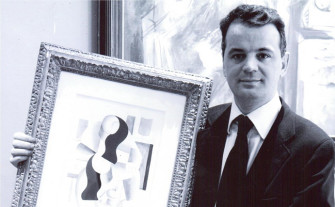 Portrait of Willem Vedovi, Head of the Vedovi Gallery