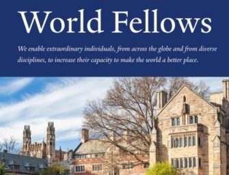 The Highly Selective “Yale World Fellows” Program has run for 20 Years